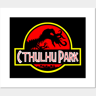 Cthulhu Park - Retro 90s Movie Parody Posters and Art